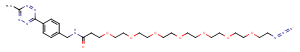 Methyltetrazine-amido-PEG7-azide