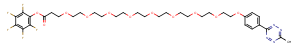 Methyltetrazine-PEG8-PFP ester