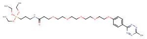 Methyltetrazine-PEG5-triethoxysilane