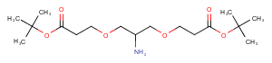 NH-bis(C1-PEG1-Boc)