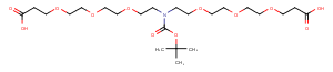 N-Boc-N-bis(PEG3-acid)