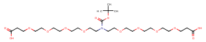 N-Boc-N-bis(PEG4-acid)