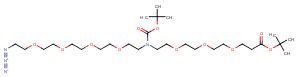 N-Azido-PEG4-N-Boc-N-PEG3-Boc