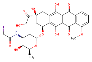N-(Iodoacetamido)-Doxorubicin