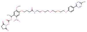 PC Methyltetrazine-PEG4-NHS carbonate ester