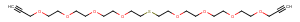 Propargyl-PEG4-S-PEG4-propargyl