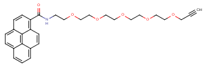 Pyrene-PEG5-propargyl