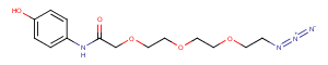 Phenol-amido-C1-PEG3-N3