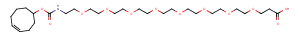 2353410-03-2 TCO-PEG8-acid Chemical Structure