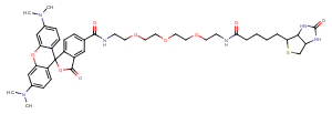 TAMRA-PEG3-biotin