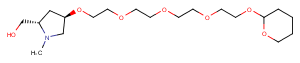 THP-PEG4-Pyrrolidine(N-Me)-CH2OH