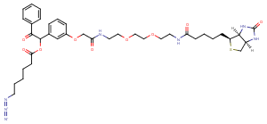 UV Cleavable Biotin-PEG2-Azide