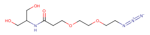 2-(Azido-PEG2-amido)-1,3-propandiol