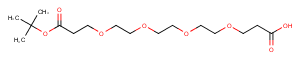 Acid-PEG4-C2-Boc