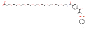 Active-mono-sulfone-PEG8-acid