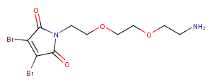 3,4-Dibromo-Mal-PEG2-amine