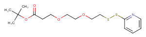(2-Pyridyldithio)-PEG2-Boc