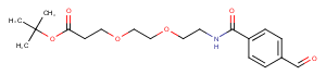 Ald-Ph-amido-PEG2-C2-Boc