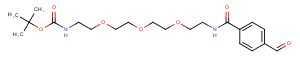Ald-Ph-amido-C2-PEG3-NH-Boc