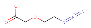 Azido-PEG1-CH2CO2H