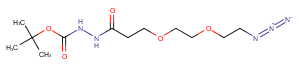 Azido-PEG2-hydrazide-Boc