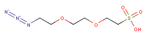 Azido-PEG2-C2-sulfonic acid