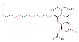 Azido-PEG4-tetra-Ac-beta-D-glucose