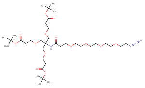Azido-PEG4-Amido-tri-(t-butoxycarbonylethoxymethyl)-methane