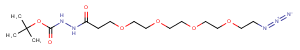 Azido-PEG4-hydrazide-Boc