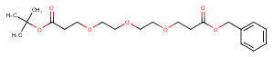 Benzyloxy carbonyl-PEG3-C2-Boc