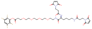 Bis-Mal-Lysine-PEG4-TFP ester