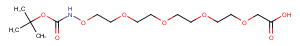 Boc-Aminooxy-PEG4-CH2CO2H