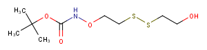 Boc-aminooxy-ethyl-SS-propanol