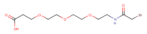 Bromoacetamido-PEG3-C2-acid