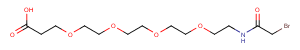 Bromoacetamido-PEG4-acid