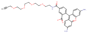Carboxyrhodamine 110-PEG4-alkyne