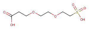 Carboxy-PEG2-sulfonic acid