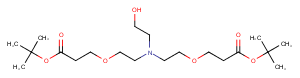 Hydroxy-Amino-bis(PEG1-C2-Boc)