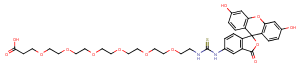 Fluorescein-thiourea-PEG6-acid
