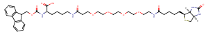 Fmoc-Lys (biotin-PEG4)-OH
