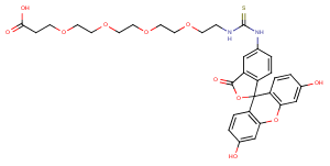 Fluorescein-PEG4-acid
