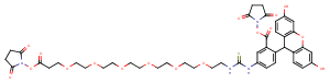 Fluorescein-PEG6-bis-NHS ester