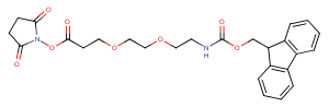 Fmoc-PEG2-C2-NHS ester