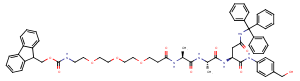 Fmoc-PEG3-Ala-Ala-Asn(Trt)-PAB