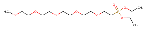 m-PEG5-phosphonic acid ethyl ester