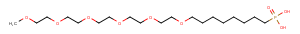 m-PEG6-(CH2)6-Phosphonic acid Chemical Structure