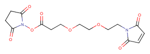 Mal-PEG2-NHS ester