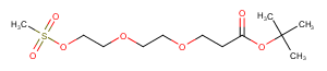 Ms-PEG2-C2-Boc