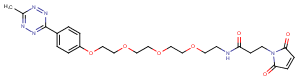 Methyltetrazine-PEG4-maleimide