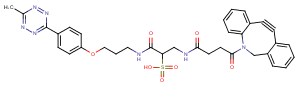 Methyltetrazine-DBCO Chemical Structure